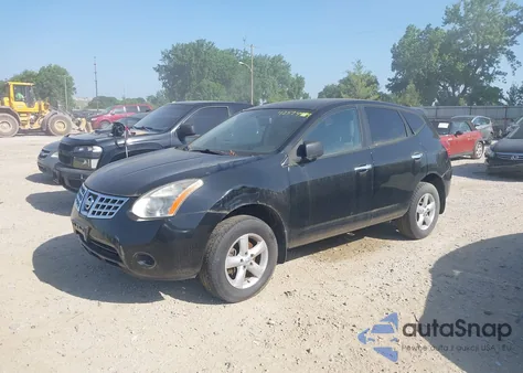 2010 Nissan Rogue S from USA, damaged, VIN JN8AS5MV6AW120762